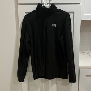 The North Face Men's Black Polyester 1/4 Quarter Zip Jacket Fleece